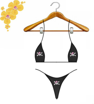 Second Life Marketplace - V1 Bikini Babes - BoM/Omega Swimwear PIRATES